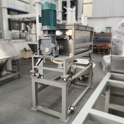 Industrial Spiral Mixer for High Viscosity and High Density Materials Ribbon Blender Machine