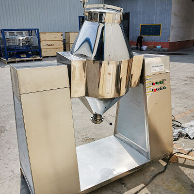 Double Cone Blender Offering and Mixing with Easy Operation and Cleaning Suitable for Food Chemical and Pharmaceutical Industries