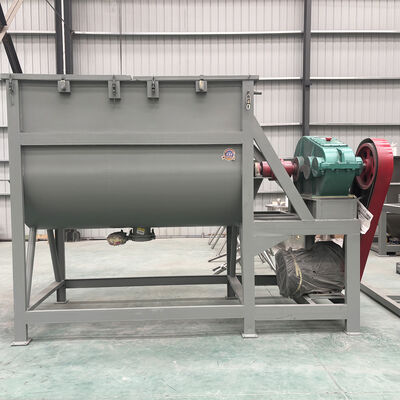 Stainless Steel Ribbon Blender Machine with PLC Control System for Customizable Volume Industrial Mixing