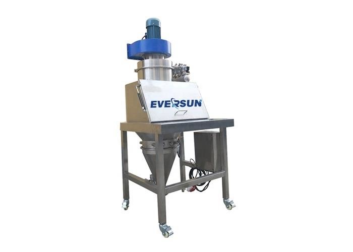 Rice Powder Bag Dumping Station With Vibrating Screen