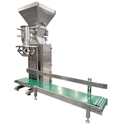 Highly advanced fully automatic packaging machine suitable for 5 to 50 kilograms of powdered materials