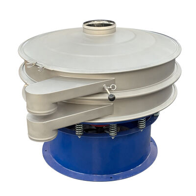 Регулируемая амплитуда Многослойная вибрационная просеивающая машина с полностью герметичной конструкцией для тонкой сортировки